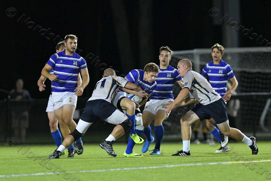 Wheaton Men\'s Rugby vs Mass Maritime.  Photo by Keith Nordstrom